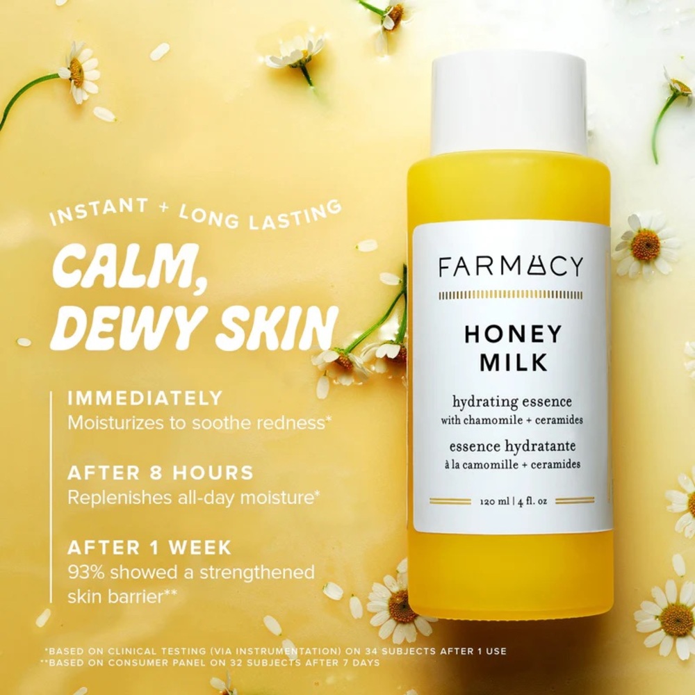 FARMACY honey milk hydrating essence (new w/o box)